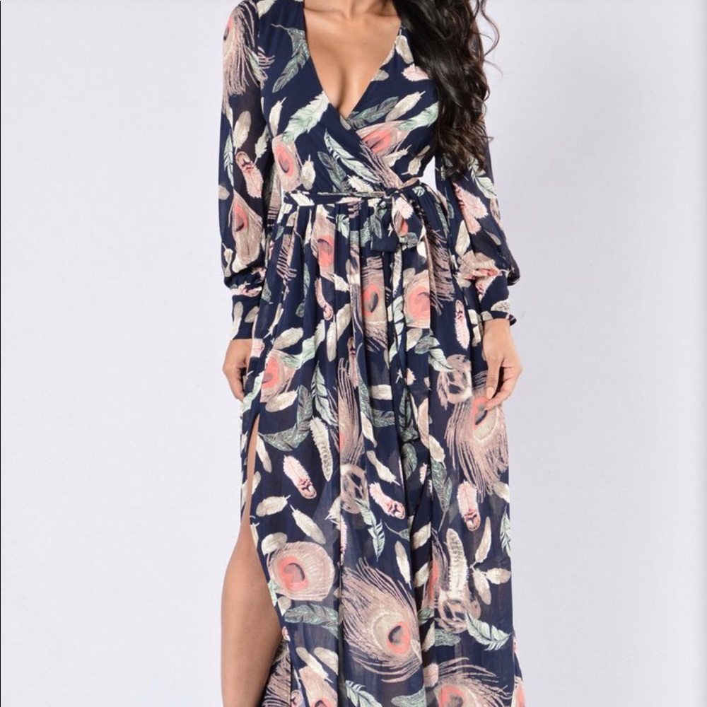 Fashionnova chiffon dress